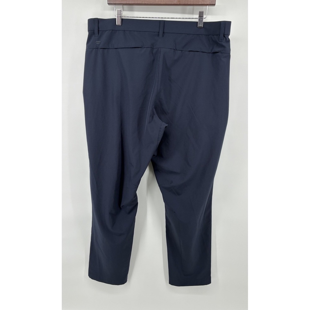 Fabletics Pants Mens 38x32 Navy Blue The Only Performance Golf Chino Stretch - Picture 2 of 5